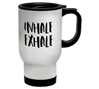 Shopagift Inhale Exhale Travel Mug Cup