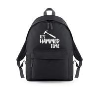 Shopagift It's Hammer Time DIY Construction Backpack Rucksack 18 Litres Capacity - 42cm x 31cm x 21cm