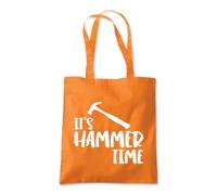 Shopagift It's Hammer Time DIY Construction Tote Shopping Beach Bag 10 Litres Capacity - 42cm x 38cm