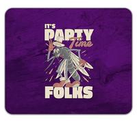 Shopagift It's Party Time Folks Funny Mosquito Insect Mouse Mat Pad 24cm x 19cm