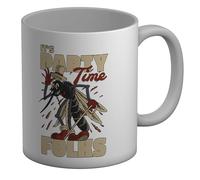 Shopagift It's Party Time Folks Funny Mosquito Insect Mug White 11oz Large Ceramic Cup
