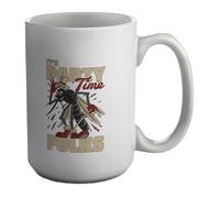Shopagift It's Party Time Folks Funny Mosquito Insect Mug White 15oz Large Ceramic Cup