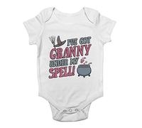Shopagift I've Got Granny Under My Spell Halloween Baby Grow Vest Bodysuit