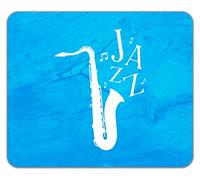 Shopagift Jazz Coming Out An Saxophone With Music Notes Mouse Mat Pad Gift 24cm x 19cm