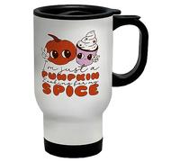 Shopagift Just a Pumpkin Travel Mug Looking for My Spice Halloween Stainless Steel 14oz Cup