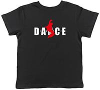Shopagift Just Dance Hip Hop Dancer Boy Childrens Kids T-Shirt Gift Black