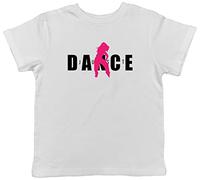Shopagift Just Dance Hip Hop Dancer Girl Childrens Kids T-Shirt Gift White