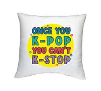 Shopagift K-Pop Kpop Korean Cushion Cover You Can't Stop Gift - 40cm x 40cm