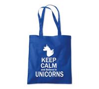 Shopagift Keep Calm and Believe In Unicorns Mythical Tote Shopping Beach Bag 10 Litres Capacity - 42cm x 38cm