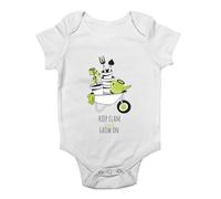 Shopagift Keep Calm and Grown On Funny Allotment Garden Baby Grow Vest Bodysuit Boys Girls