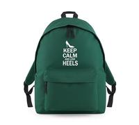 Shopagift Keep Calm and Love Heels Shoes Backpack Rucksack 18 Litres Capacity - 42cm x 31cm x 21cm