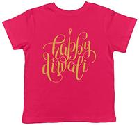 Shopagift Kids Happy Diwali Gold Childrens T-Shirt