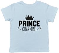 Shopagift Kids - Prince Charming Childrens T-Shirt Light Blue