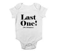 Shopagift Last One! (we Promise) Baby Vest Bodysuit White