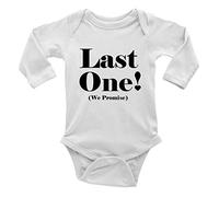 Shopagift Last One! (we promise) Long Sleeve Baby Grow Vest Bodysuit