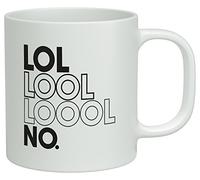 Shopagift Laugh Out Loud White 10oz Novelty Gift Mug Cup