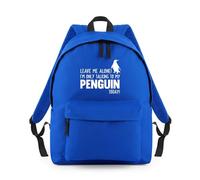 Shopagift Leave Me Alone I'm Talking To My Penguin Today Backpack Rucksack 18 Litres Capacity - 42cm x 31cm x 21cm