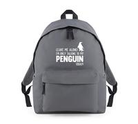 Shopagift Leave Me Alone I'm Talking To My Penguin Today Backpack Rucksack 18 Litres Capacity - 42cm x 31cm x 21cm