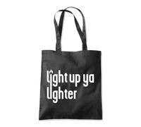 Shopagift Light Up Ya Lighter Tote Shopping Beach Bag 10 Litres Capacity - 42cm x 38cm