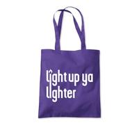 Shopagift Light Up Ya Lighter Tote Shopping Beach Bag 10 Litres Capacity - 42cm x 38cm