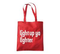 Shopagift Light Up Ya Lighter Tote Shopping Beach Bag 10 Litres Capacity - 42cm x 38cm