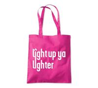 Shopagift Light Up Ya Lighter Tote Shopping Beach Bag 10 Litres Capacity - 42cm x 38cm