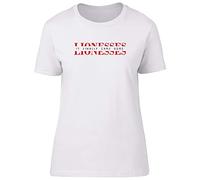 Shopagift Lionesses It Finally Came Home Red Fitted Womens T-Shirt Gift