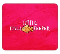 Shopagift Little Fish Keeper Mouse Mat Pad 24cm x 19cm