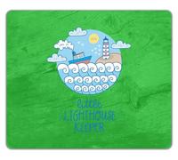Shopagift Little Lighthouse Keeper Ocean Sea Mouse Mat Pad 24cm x 19cm