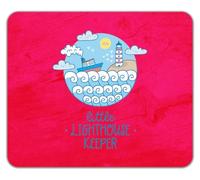 Shopagift Little Lighthouse Keeper Ocean Sea Mouse Mat Pad 24cm x 19cm