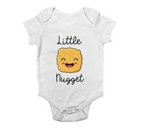 Shopagift Little Nugget Baby Vest Funny Chicken Bodysuit Boys Girls