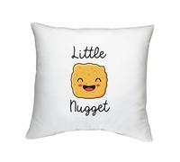 Shopagift Little Nugget Cushion Cover Funny Chicken Bedroom Lounge Accessory - 40cm x 40cm