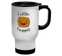 Shopagift Little Nugget Travel Mug Funny Chicken Stainless Steel 14oz Cup