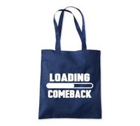 Shopagift Loading Comeback Gaming Video Games Online Tote Shopping Beach Bag 10 Litres Capacity - 42cm x 38cm