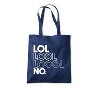 Shopagift Lol Lool Loool No. Tote Shopping Beach Bag 10 Litres Capacity - 42cm x 38cm