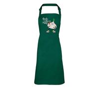 Shopagift Love Garlic Apron Mens Womens Cooking BBQ Chef DIY Cook - Green