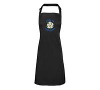 Shopagift Made in Yorkshire Apron Mens Womens Cooking BBQ Chef DIY Cook Gift - Black