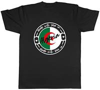 Shopagift Made with Love in Algeria T-Shirt Black