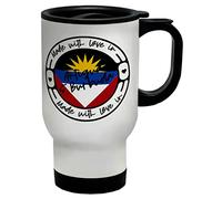 Shopagift Made with Love in Antigua & Barbuda Travel Mug Cup