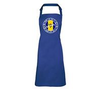 Shopagift Made With Love In Barbados Country Apron Gift - Blue