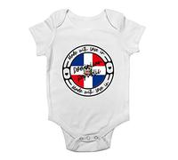 Shopagift Made With Love In Dominican Republic Country Baby Grow Vest Bodysuit Gift