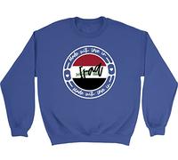 Shopagift Made With Love In Iraq Country Kids Childrens Jumper Sweatshirt Gift Blue