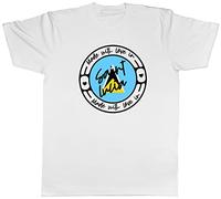 Shopagift Made with Love in Saint Lucia Country T-Shirt Gift White