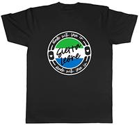 Shopagift Made with Love in Sierra Leone Country T-Shirt Gift Black