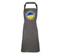 Shopagift Made With Love In Ukraine Apron - Grey