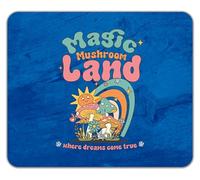 Shopagift Magic Mushroom Land Where Dreams Come True Mouse Mat Pad 24cm x 19cm