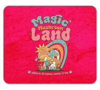 Shopagift Magic Mushroom Land Where Dreams Come True Mouse Mat Pad 24cm x 19cm