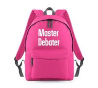 Shopagift Master Debater Backpack Rucksack 18 Litres Capacity - 42cm x 31cm x 21cm