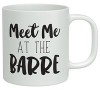 Shopagift Meet me at the Barre Ballet White 10oz Novelty Gift Mug Cup