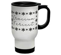 Shopagift Merry Christmas in Romanian Travel Mug Cup
